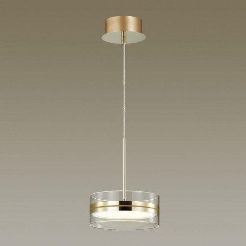 Светильник подвесной 4729/14L Odeon Light Золотой/прозрачный