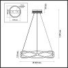 Люстра 4730/43L Odeon Light Золотой/прозрачный