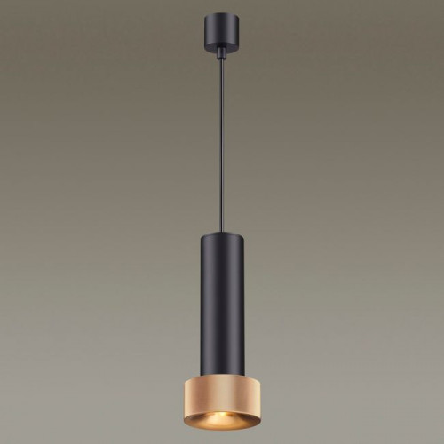 Светильник подвесной 4741/5L Odeon Light Черный/золотой