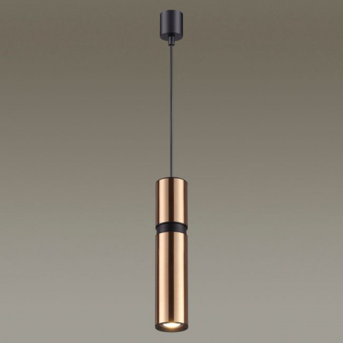 Светильник подвесной 4744/5L Odeon Light Золотой/черный