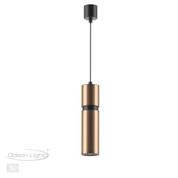 Светильник подвесной 4744/5L Odeon Light Золотой/черный