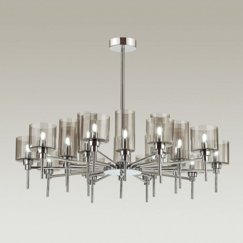 Люстра 4688/20 Odeon Light Хром/дымчатый