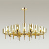 Люстра 4689/20 Odeon Light Золотой/янтарный