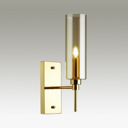 Светильник настенный 4689/1W Odeon Light Золотой/янтарный