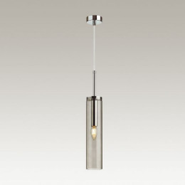 Светильник подвесной 4694/1 Odeon Light Хром/дымчатый