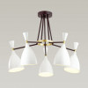 Люстра 4494/5C Lumion Белый, черный, золотой