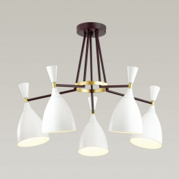 Люстра 4494/5C Lumion Белый, черный, золотой