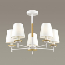 Люстра 4497/5C Lumion Белый, дерево