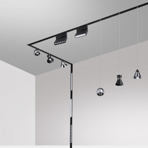 Светильник трековый 358420 Novotech Черный