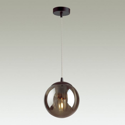 Светильник подвесной 4757/1 Odeon Light Дымчатый/черный