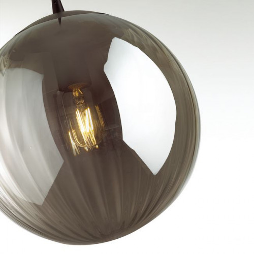 Светильник подвесной 4757/1 Odeon Light Дымчатый/черный
