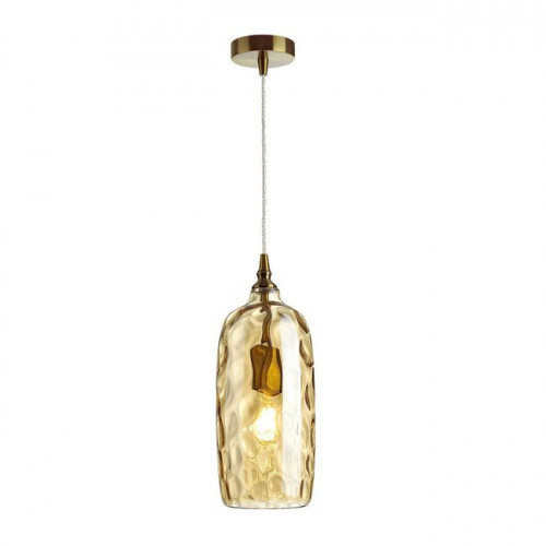 Светильник подвесной 4769/1 Odeon Light Янтарный/бронзовый