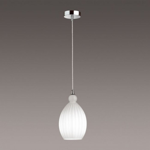 Светильник подвесной 4775/1 Odeon Light Белый/хром
