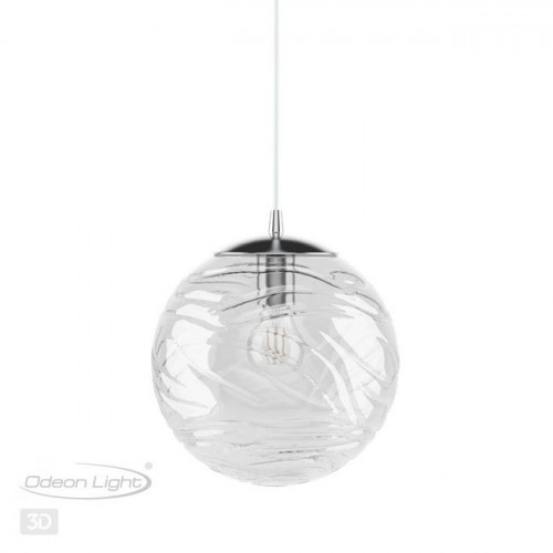 Светильник подвесной 4781/1 Odeon Light Прозрачный/хром