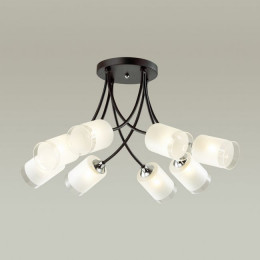 Люстра 4533/8C Lumion Черный, белый