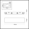 Светильник настенный 4217/8WL Odeon Light Серебристый