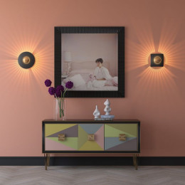 Светильник настенный 4224/13WL Odeon Light Черный/золотистый/металл