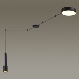 Светильник потолочный 4253/23CL Odeon Light Черный