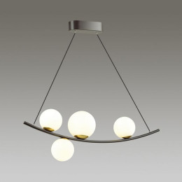 Светильник подвесной 4267/4 Odeon Light Белый/черный