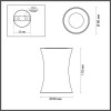 Светильник потолочный 4272/1C Odeon Light Черный