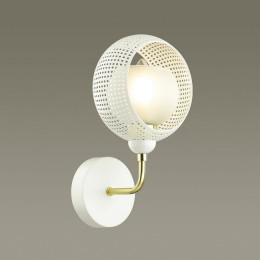 Светильник настенный 4531/1W Lumion Белый, матовое золото