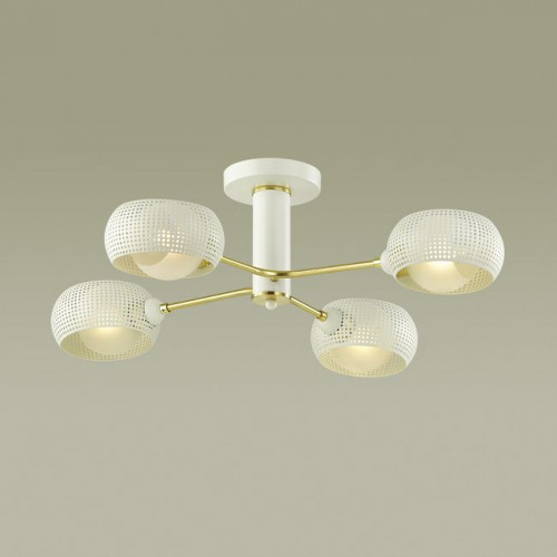 Люстра 4531/4C Lumion Белый, матовое золото