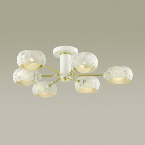 Люстра 4531/6C Lumion Белый, матовое золото