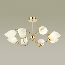 Люстра 4532/8C Lumion Золотой, белый