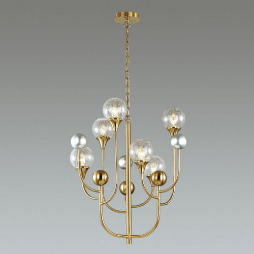 Люстра 4785/6 Odeon Light Золото/серебристый/металл/стекло