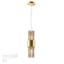 Светильник подвесной 4786/2 Odeon Light Золото/металл/стекло