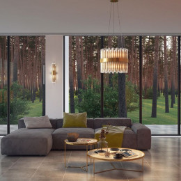 Люстра 4786/12A Odeon Light Золото/металл/стекло