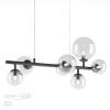 Люстра 4818/7 Odeon Light Черный/прозрачный