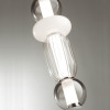 Светильник подвесной 4827/18L Odeon Light Хром/дымчатый/белый