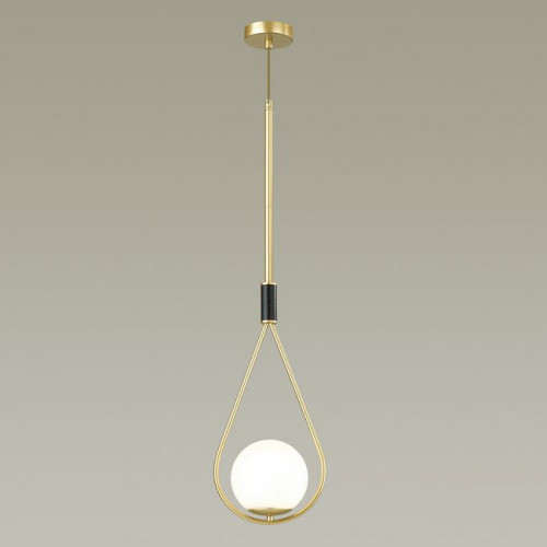 Светильник подвесной 4810/1 Odeon Light Золтой/черный/белый