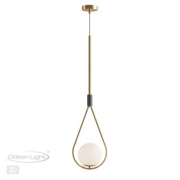Светильник подвесной 4810/1 Odeon Light Золтой/черный/белый