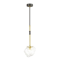 Светильник подвесной 4789/1 Odeon Light Черный/золотой/прозрачный