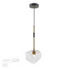Светильник подвесной 4789/1 Odeon Light Черный/золотой/прозрачный