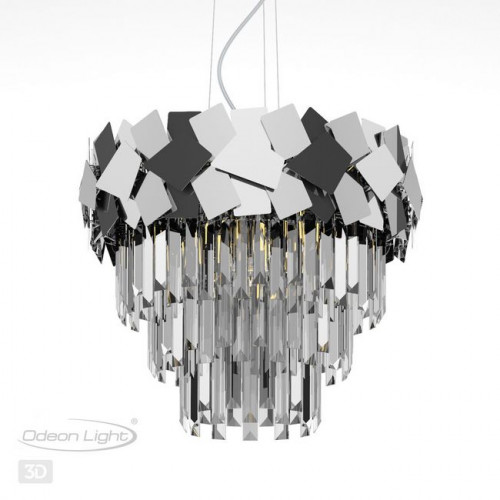 Люстра 4811/6 Odeon Light Хром/хрусталь