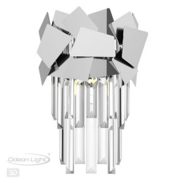 Светильник настенный 4811/1W Odeon Light Хром/хрусталь
