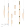 Светильник подвесной 4792/12L Odeon Light Бронзовый/белый
