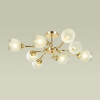 Люстра 4546/8C Lumion Золотой, белый
