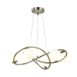 Люстра 4807/6 Odeon Light Никель/белый