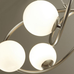 Люстра 4807/6 Odeon Light Никель/белый