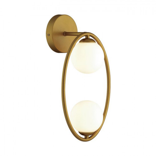 Светильник настенный 4808/2W Odeon Light Золотой/белый