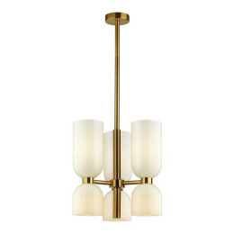 Люстра 4798/6 Odeon Light Бронзовый/белый