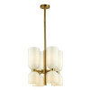 Люстра 4798/8 Odeon Light Бронзовый/белый