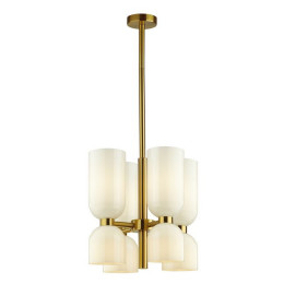 Люстра 4798/8 Odeon Light Бронзовый/белый
