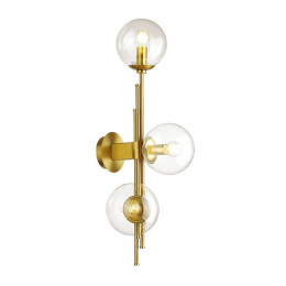 Светильник настенный 4799/3W Odeon Light Бронзовый/прозрачный