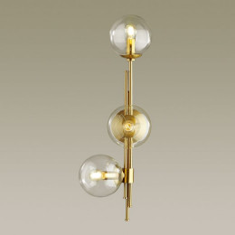 Светильник настенный 4799/3W Odeon Light Бронзовый/прозрачный