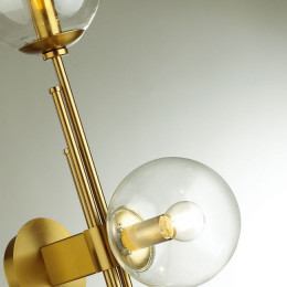 Светильник настенный 4799/3W Odeon Light Бронзовый/прозрачный
